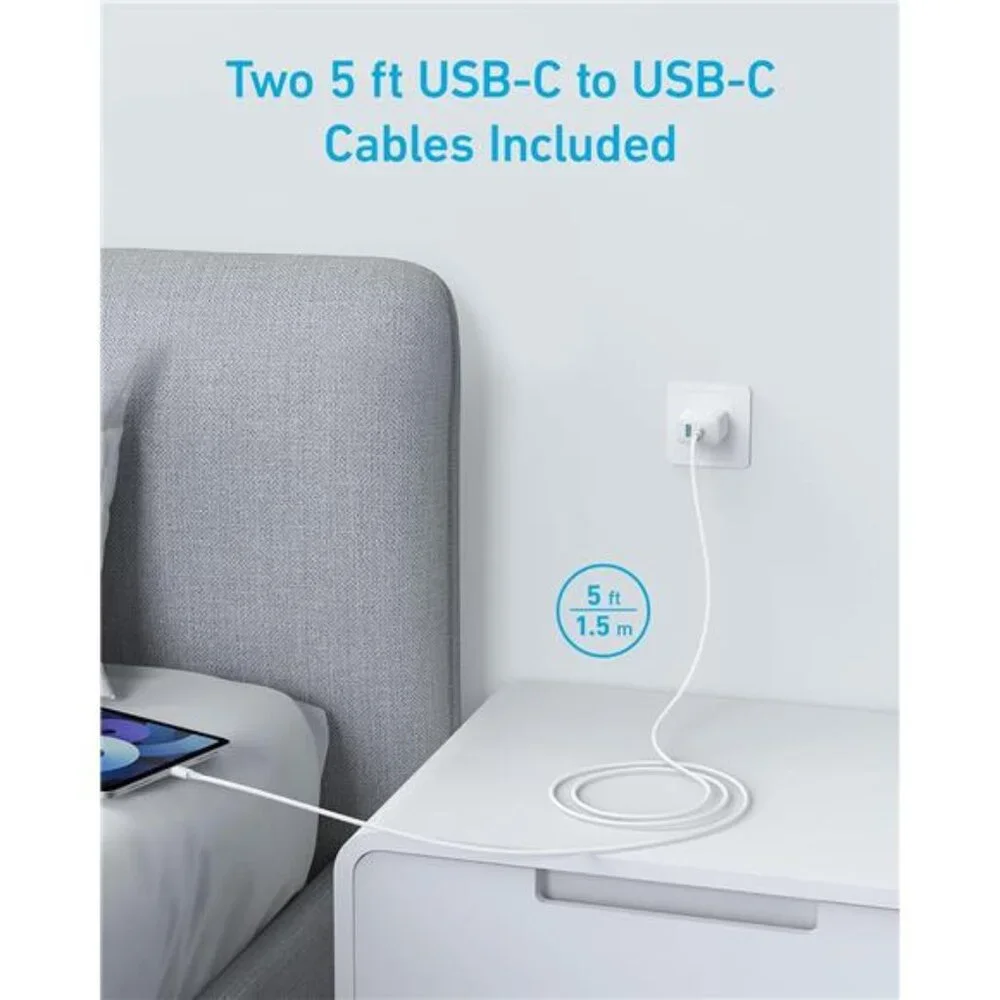 2 iPhone 16 Charger, 2-Pack 20W Fast USB C Charger Block, for iPhone 16/16
